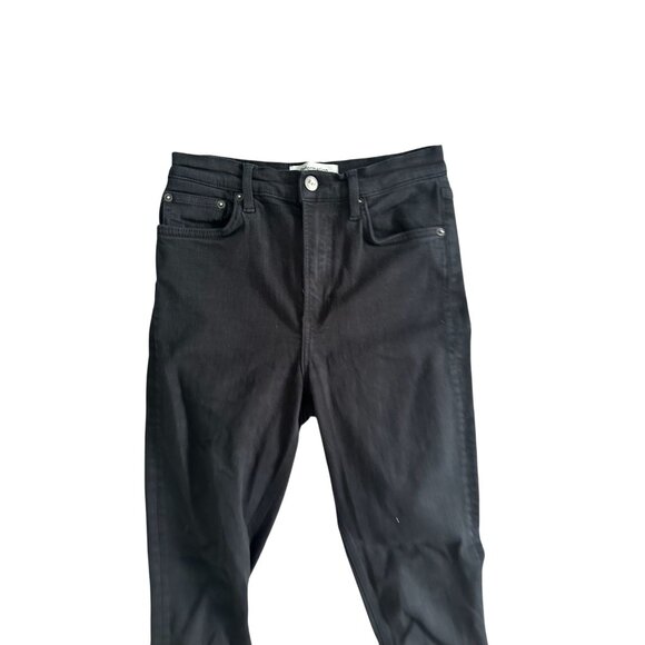 REFORMATION Black High Rise Skinny Jeans Size 26 - Picture 6 of 7